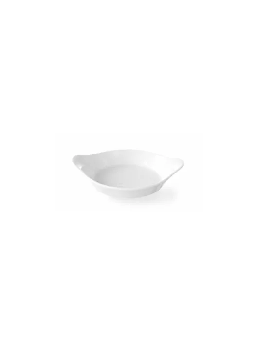 HENDI Kerek porcelán sütőtál - 185 x 152 x 40 mm