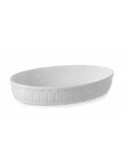HENDI Ovális porcelán sütőtál 