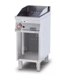 Gázüzemű rostlap nyitott tárolóval- 1 zóna, 7 kW