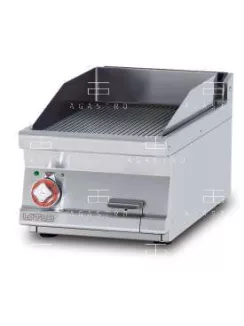   Elektromos rostlap - 1 zóna, 5,55 kW (keménykrómozott, bordázott munkalap)