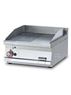 Gázüzemű rostlap - 1 zóna, 10,5 kW (sima és bordázott)