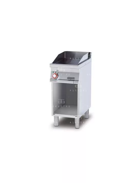 Elektromos rostlap nyitott tárolóval - 1 zóna, 5,55 kW (keménykrómozott munkalappal)