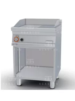   Gázüzemű rostlap nyitott tárolóval- 1 zóna, 10,5 kW (sima és bordázott)