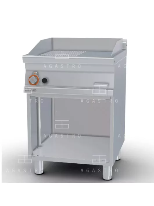 Gázüzemű rostlap nyitott tárolóval- 1 zóna, 10,5 kW (sima és bordázott)