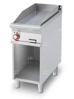   Elektromos rostlap nyitott tárolóval - 1 zóna, 7,5 kW (bordázott)