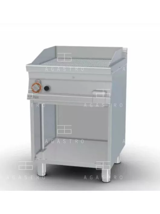 Gázüzemű rostlap nyitott tárolóval- 1 zóna, 10,5 kW (bordázott)