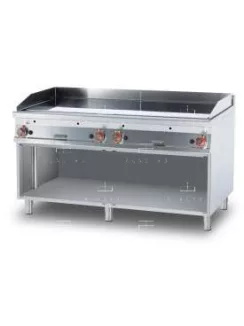 Gázüzemű rostlap nyitott tárolóval- 4 zóna, 36 kW