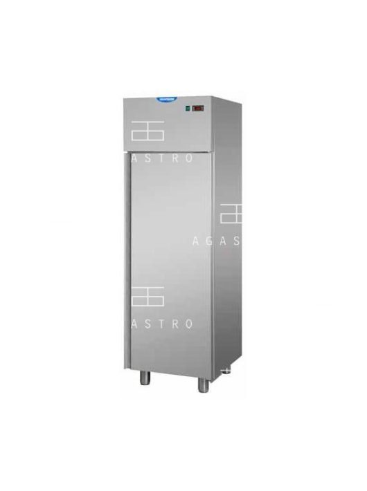 AF04EKOTN Rozsdamentes hűtőszekrény 400 literes (+43°C, 65% Rh) 0 ... +10 °C, 0.385 kW, 600 x 620 x 1900/2080 mm