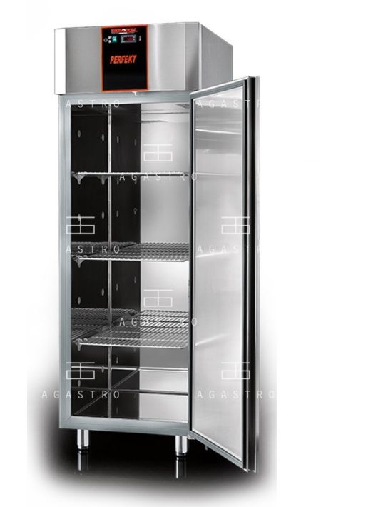 AF07PKMTNPV Rozsdamentes hűtőszekrény üvegajtóval - 700 literes, 0.57 kW, 710 x 800 x 2100 mm