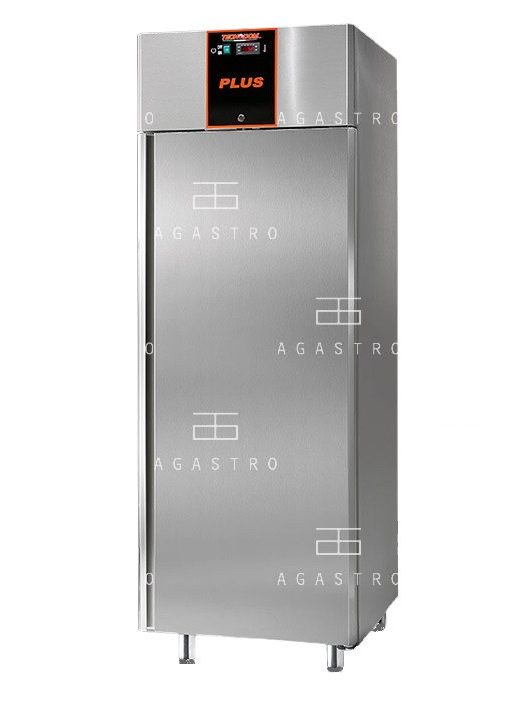 AF07PKPLUSMTN - Teleajtós rozsdamentes hűtőszekrény - 700 literes, 0.62 kW, 710 x 800 x 2030/2100 mm