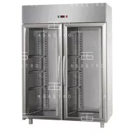   AF14EKOMTNPV Üvegajtós hűtővitrin - 1400 literes, (+43°C, 65% Rh) 0 ... +10 °C hűtéstartománnyal, 1420 x 800 x 2030/2100 mm, 0.57 kW