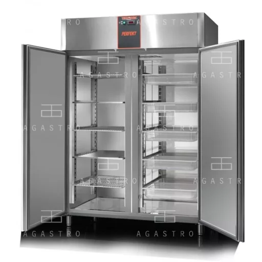 AF14PKPLUSMTN - Kétajtós rozsdamentes hűtőszekrény - 1400 literes,  1420 x 800 x 2030-2100 mm