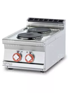 Elektromos asztali tűzhely - 2 főzőlap, 7 kW