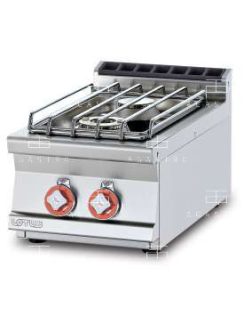 Asztali gázüzemű tűzhely - 2 égőfej, 13 kW