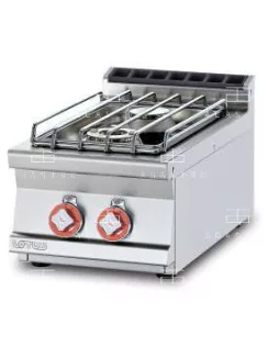 Asztali gázüzemű tűzhely - 2 égőfej, 13 kW