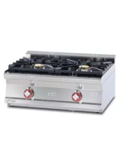 Asztali gázüzemű tűzhely - 2 égőfej, 17 kW