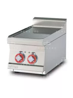Asztali üvegkerámiás tűzhely - 2 zóna, 3 kW