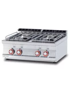 Asztali gázüzemű tűzhely - 4 égőfej, 22 kW