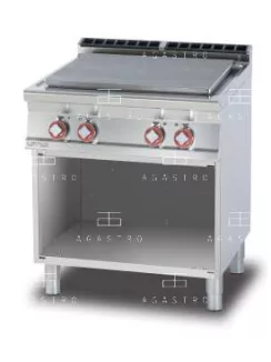 Elektromos francia lapos tűzhely - 4 zóna, 10 kW