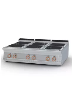 Asztali elektromos tűzhely - 6 főzőlap, 24 kW