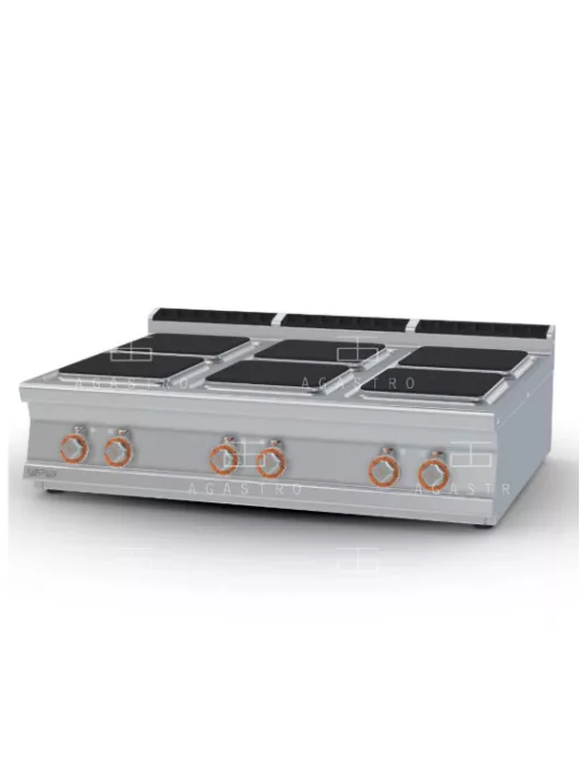 Asztali elektromos tűzhely - 6 főzőlap, 24 kW