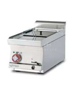   Egyaknás, elektromos olajsütő - 10 literes, olajleeresztő csapos