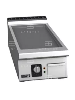   Asztali elektromos rostlap (krómozott) - 1 zóna - sima - 7,5 kW