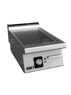   Asztali elektromos rostlap (krómozott) - 1 zóna - sima - 5 kW
