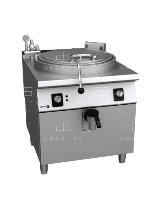 Elektromos főzőüst - 100 liter - indirekt fűtés