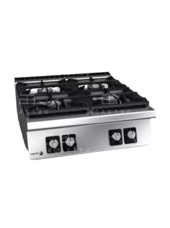 Asztali gázüzemű tűzhely - 4 égőfej, 28,7 kW