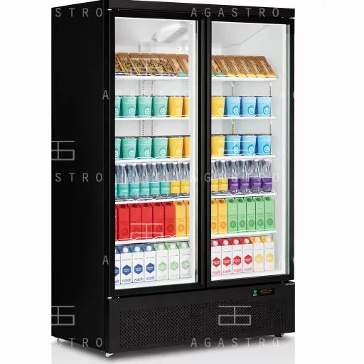 TEFCOLD Atom Maxi C2DB üvegajtós hűtővitrin, 1081 liter