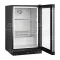 LIEBHERR (BCv 1103-744) - Fekete üvegajtós hűtőszekrény - 106 literes, 497 × 548 × 830 mm