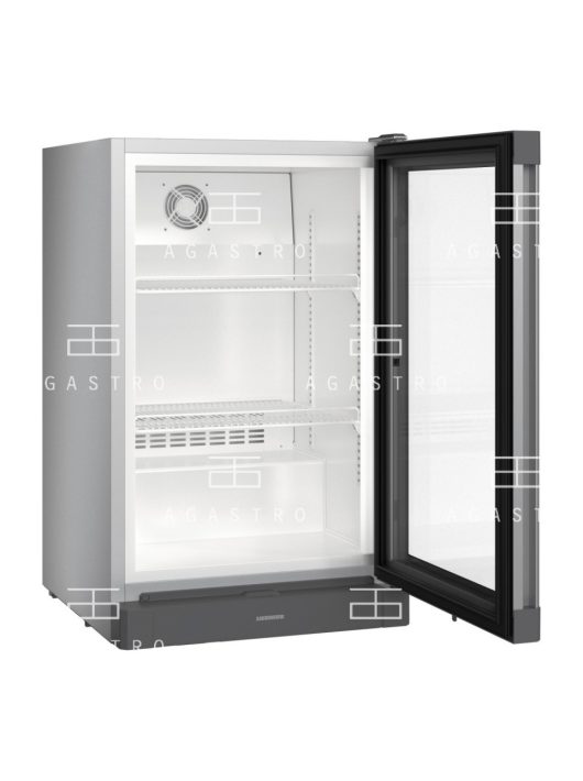 LIEBHERR (BCv 1103) - Üvegajtós hűtőszekrény - 106 literes, 497 × 548 × 830 mm