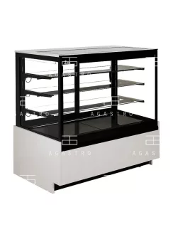   C-1 RF 90/CH RAFAELLO Süteményes pult (+25°C, 60% Rh) +4 ... +10 °C, hűtéstartománnyal, 950x860x1370 mm