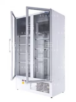   CC 1200 GD - Két üvegajtós hűtővitrin (+25°C, 60% Rh) +1 ... +10 °C, hűtéstartománnyal, 1200 x 700 x 1990 mm
