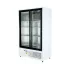 CC 1200 SGD Csúszó üvegajtós, rozsdamentes hűtővitrin (+25°C, 60% Rh) +1 ... +10 °C, 1200 x 650 x 1990 mm