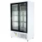 CC 1400 SGD Csúszó üvegajtós hűtővitrin (+25°C, 60% Rh) +1 ... +10 °C, hűtéstartománnyal, 1400 x 650 x 1990 mm, kW