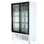 CC 1400 SGD Csúszó üvegajtós hűtővitrin (+25°C, 60% Rh) +1 ... +10 °C, hűtéstartománnyal, 1400 x 650 x 1990 mm, kW