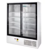   CC 1600 SGD Csúszó üvegajtós hűtővitrin (+25°C, 60% Rh) +1 ... +10 °C, hűtéstartománnyal, 1600 x 650 x 1990 mm, 0.83 kW