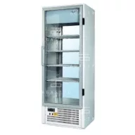   CC 635 GD+ Rozsdamentes hűtővitrin (+25°C, 60% Rh) +1 ... +10 °C, hűtéstartománnyal, 635 x 630 x 1990 mm