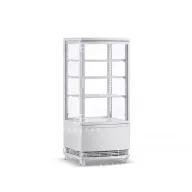   CL-78 Hűtött bemutatóvitrin (+25°C, 60% Rh) 0 ... +12 °C, hűtéstartománnyal, 429 x 425 x 980 mm, 0.16 kW