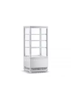   CL-78 Hűtött bemutatóvitrin (+25°C, 60% Rh) 0 ... +12 °C, hűtéstartománnyal, 429 x 425 x 980 mm, 0.16 kW