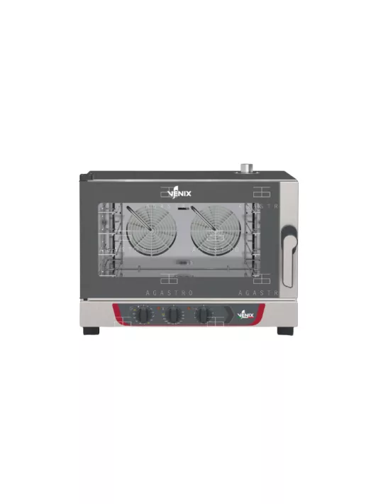 Elektromos kombi sütő-pároló - 5 x GN1/1 - mechanikus