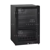   DC 126 BB Üvegajtós hűtővitrin - 126 liter, 540x548x845 mm