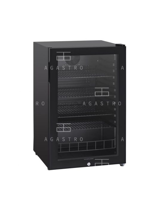 DC 126 BB Üvegajtós hűtővitrin - 126 liter, 540x548x845 mm