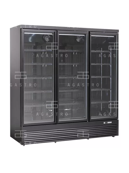 DF 1563 BD Üvegajtós fagyasztóvitrin - 1563 literes, (+25°C, 60% Rh) -15 ...-30 °C, 1.28 kW