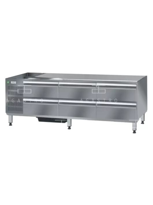 DM-94703 - Alacsony hűtött munkaasztal - 0.32 kW