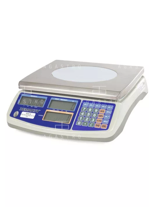 Hitelesített darabszámláló mérleg - 6 kg, 15 kg