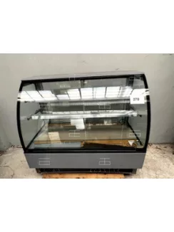   Tecnodom EVO150V cukrászati hűtővitrin – 150 cm-es süteményes pult, ventilációs hűtés
