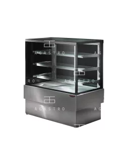   EVOK INOX 90 - Süteményes pult - 1.41 m² bemutatófelület, 0.4 kW